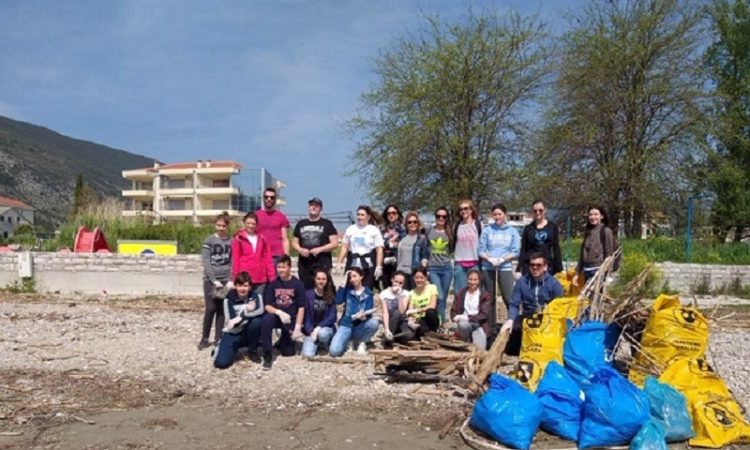 IN THE PROJECT “ADOPT A BEACH” – ADOPT A BEACH “CLEANSED BLACK BEACH (BLATNA PLAŽA) IN IGALO –